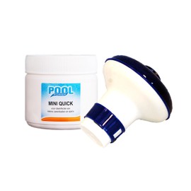 Chlorine tablets 500g tub and dispenser