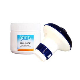 Chlorine tablets 500g tub and dispenser