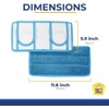 Set of 2 Resusable Microfiber Mop Pads