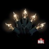 Holiday Bright Lights C7 Clear Transparent Incandescent Replacement Bulbs, String