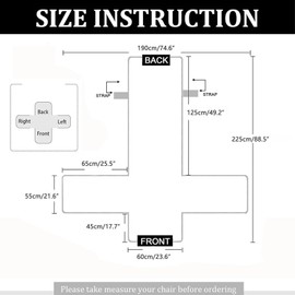 Velvet Plush Quilted Recliner Chair Cover, Palm Leaves Design Anti-Slip Super Soft Furniture Protector Slipcover with Elastic Straps for Kids, Pets, Dogs (Pink)