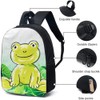 Frog Kids School Bag, 3D Printed Travel Backpacks, Kids Backpacks,Anime