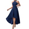 DRESSTELLS Cocktail Dress for Women 2025 Spring Wedding Guest Halter