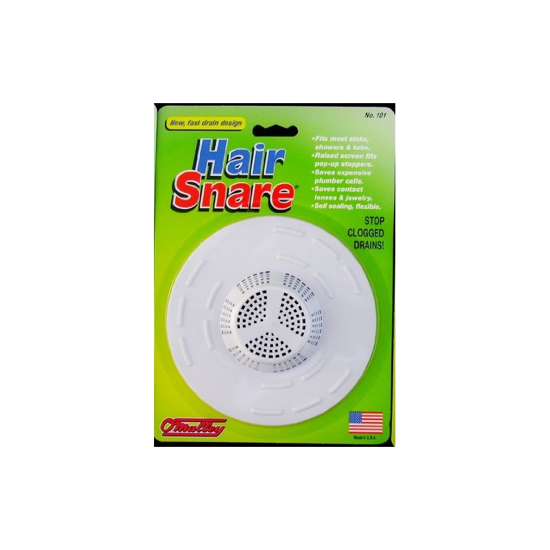 Hair Snare Drain Cover Universal - White