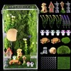 Feekoon Large Jumping Spider Enclosure Kit, Acrylic Insect Terrarium