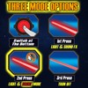 Cawiew 4 Pack Light up Sword Saber with FX Sound