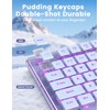 Wireless Keyboard and Mouse Combo - 9 Backlit Effects, Wrist
