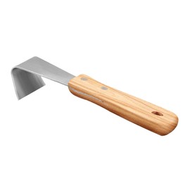 ARTIBETTER Fruit Tree Scraper Tools Bark Spud Metal Debarking Tool Tree Bark Peeler Stainless Steel Debarking Tool Bark Removal Tool Log Peeler Draw Knife Debarking Tool Wooden