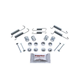 Bigg Red - Rear Parking Brake Shoe Fitting Kit - Compatible with Shogun, Pajero Shogun, Pajero Shogun Sport 1990-2007