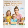 Baemin DIY Wood Crates 6 Pcs Decorative Storage Boxes, Rustic
