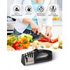 4-In-1 Kitchen Knife Sharpener, Multi-Functional Knife Sharpening Kit, Stylish Kitchen