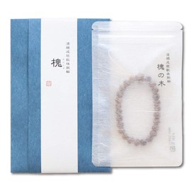 Hotokudo Prayer Beads Bracelet, Enju, 0.3 inch (8 mm) Ball, 7.1 inches (18 cm), Wood