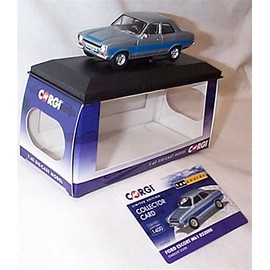 Corgi Vanguards Ford Escort Mk1 RS2000 Stardust Silver vehicle 1:43 scale diecast model