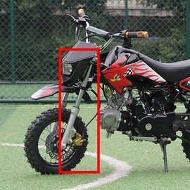 Disc Brake Triple Tree Mount Clamps Front Fork Suspension Set For front dirt pit bike CRF50-110cc mini motorcycle front shock absorber (Disc Brake)