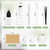 RYMALL Pack of 30 Dropper Bottles (10 ml), Travel Bottle