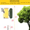 30 Feet Tree Pole Pruner, Durable Tree Trimmers Handle, Manual
