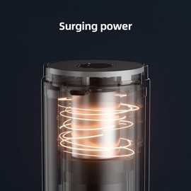 Irishom Elektrische und manuelle Kaffeemühle 2 in 1, 5 einstellbare Stufen mit Timing-Modus und automatischem Stopp-Modus, Kaffeemühle für Espresso, Schwerkraft, tragbar, kabellos