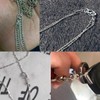 [2 pieces + 1 piece] Necklace, Bracelet, Anklet, Hardware, Clasp,