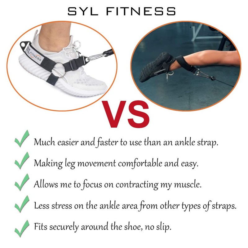 Glute Training, Kickback Strap - Booty Building and Workout Trainer