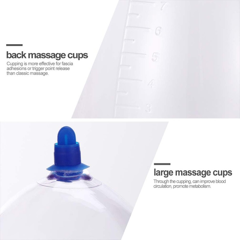 DOITOOL Cupping Therapy Sets, Large Back Cupping Vacuum Suction, Body