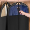 Univivi Garment Bag Suit Bag for Hanging Clothes, 40" Lightweight