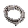 Motoforti Universal Car Braided Oil Fuel Gas Line Hose, 5ft
