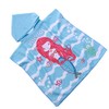 FEBE Bath Poncho Children's Bath Towel with Hood Bathrobe for