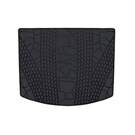 Megiteller Car Rubber Cargo Mat Liner Custom Fit for Ford Escape 2013 2014 2015 2016 2017 2018 2019 Odorless Washable Heavy Duty Anti-Slip All Weather Black