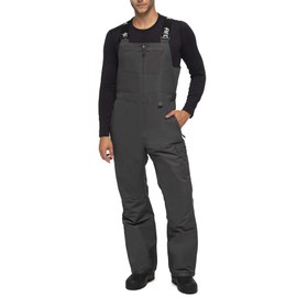 Arctix Men's Avalanche Athletic Fit Insulated Bib Overalls, Charcoal, Large/32" Inseam