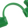 50Pcs Greenhouse Clamp PE Plastic 2 Head Plant Film Clamp