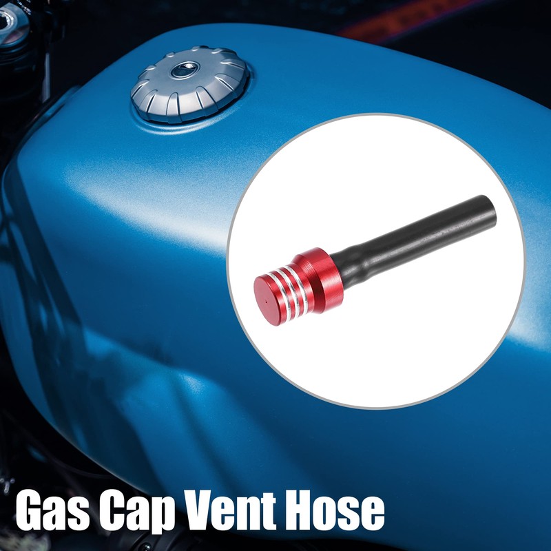 ACROPIX Motorcycle Fuel Gas Tank Cap Tube Air Release Breather