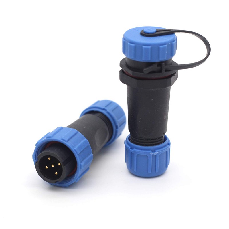SZJELEN SP13 2pin/3pin/4pin/5pin/6pin/7pin/ 9pin Aviation Cable Connector,IP67 Waterproof Electrical Wire