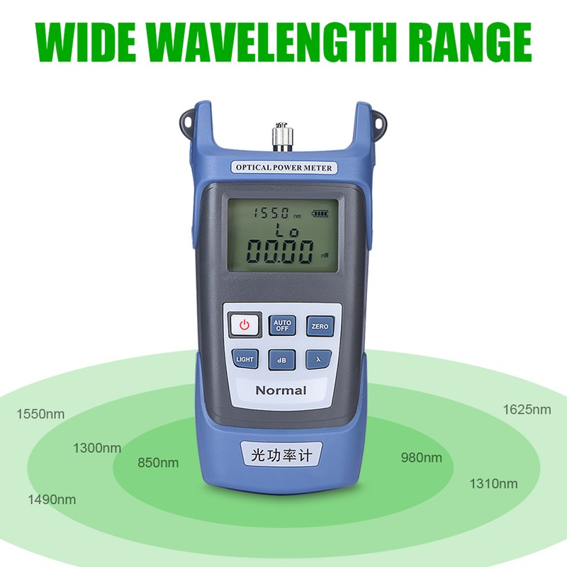 Highprecision Optical Power Meter 70dBm+6dBm Fiber Optical Power Meter with