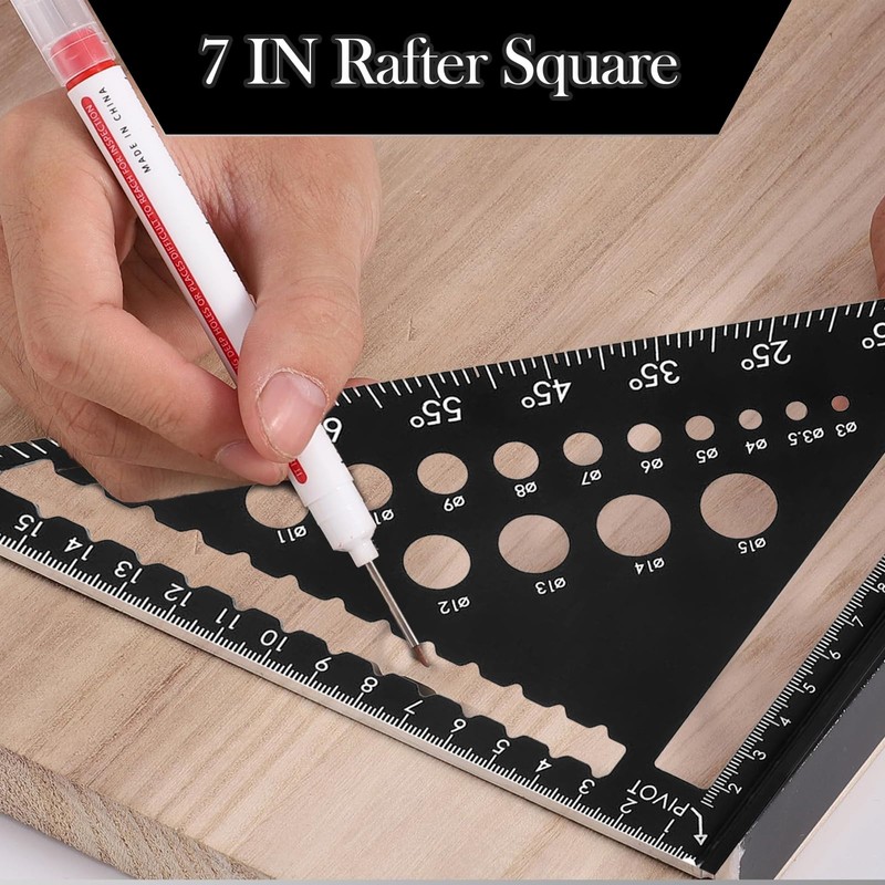 Set Square Carpentry, Set Square, Carpenters Square, Rafter Square with