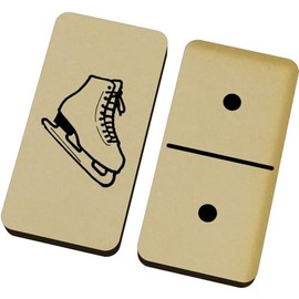 Azeeda 'Ice Skating Boot' Domino Set & Box (DM00041923)