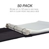 Samsill 50 Pack Sheet Protectors, 8.5x11 Inch Page Protectors for