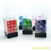 Classic Brick Box for RPG Dungeons and Dragons Dice, Transparent