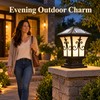 3-Color Adjustable Waterproof Solar Lamp with Remote – Outdoor Garden,
