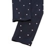 TOM TAILOR Girls' Leggings, 35132 - Dark Blue Pink Heart