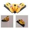 Household 2 Lines Cross 90 Degree Square Level Leveling Can