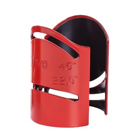 Sthovd Metal Cutting Guide Kit 1-7/8" Cuts at 45°, 90°, 22.5°, and saddle cut Metal Pipe Cutting Guide 1 pc