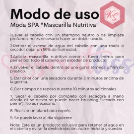 KeratinShop Mascarilla Capilar Chicle 1k - Anti Frizz + Hidratante