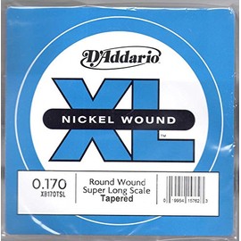 D'Addario XB170TSL Strong Nickel Wound Bass Guitar Strings