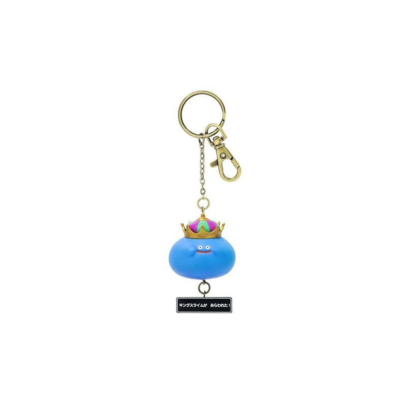 Dragon Quest Figure Key Chain King Slime