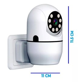 EGTMA Cámara De Seguridad Inalámbrica Enchufable 1080p Hd 2.4g