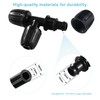 VooGenzek 10 PCS 16mm Drip Irrigation Fittings, Barbed Tee Connector,