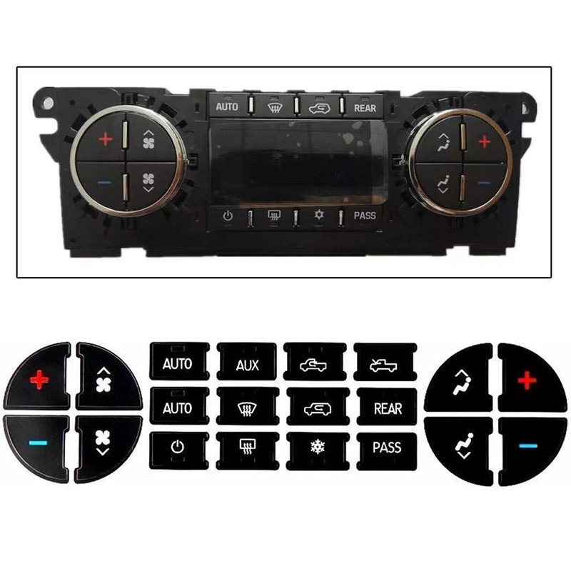 AC Dash Button Repair Kit -Compatible with Chevy, Best for