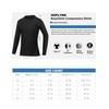 HOPLYNN Youth Boy’s Compression Shirts, Long Sleeve Quick Dry Cold