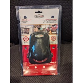 ROADPRO 12 VOLT HEATER / FAN W/ith SWIVEL BASE All Season RPSL-581 NEW