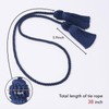 Pretty Jolly 2 Pack Double-Ended Tassel Curtain Tiebacks European Style